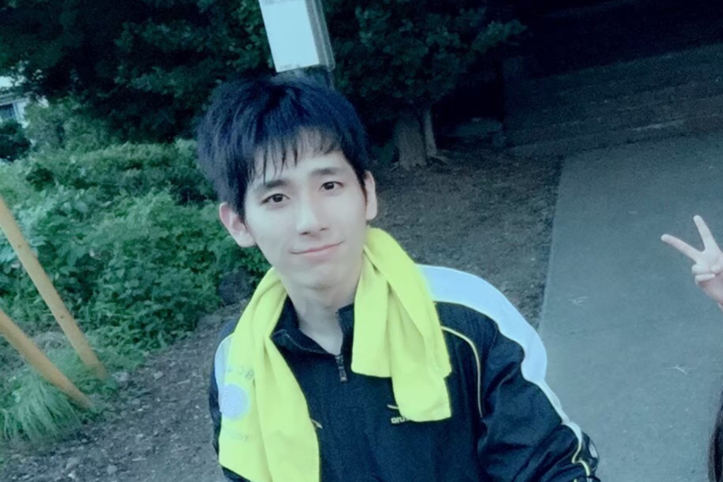 学生時代の奥村よしひろ